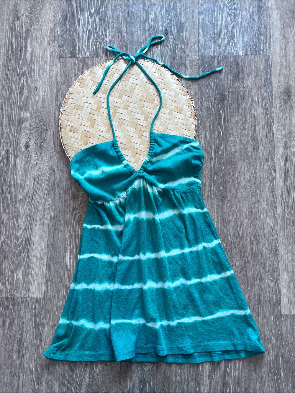 Revolve Michael stars tiedye Y2K style halter top